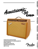 Fender Acoustasonic-30-DSP - Owners Manual 